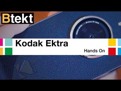 Kodak Ektra Hands-on: the camera-tastic Kodak smartphone