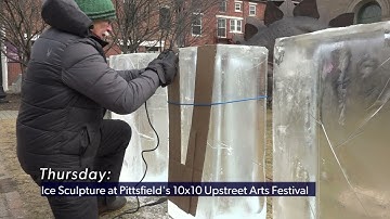 Printmaker Edda Sigurdardottir & Pittfield Ice Sculptors Coming Up Thurs. (3/3) on Connecting Point