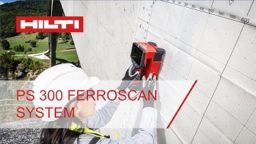 Hilti PS 300 Ferroscan system introduction