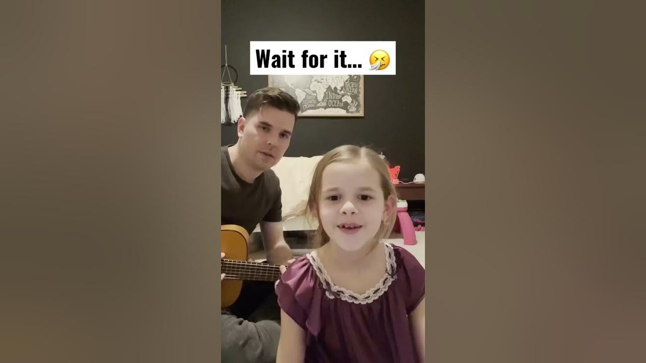 Claire was just trying to sing a pretty song but her little brother couldn’t hold that one in 🤣🤧