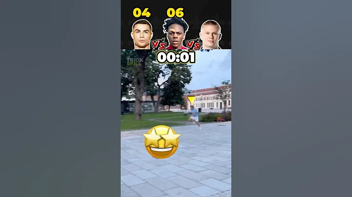 Ronaldo VS iShowSpeed VS Haaland - Crazy Speed Challenge😱