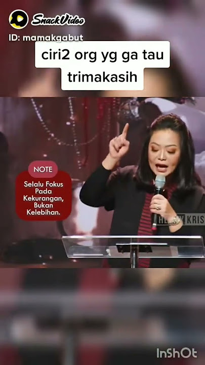 ciri2 orang yang ga tahu terimakasih#renungankristen #hennykristianus #kotbah #youtube