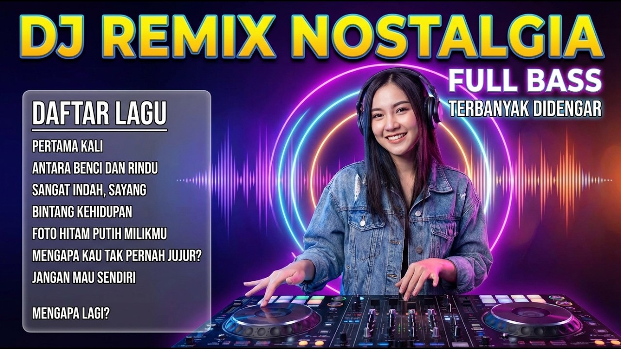 DJ Nostalgia Full Bass Cocok Buat Kerja Proyek Bangunan dan Aktivitas Lapangan