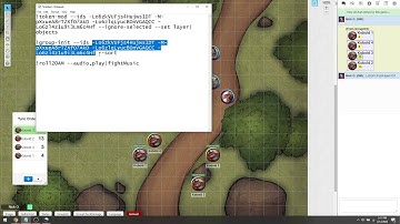 Creating a One Click Ambush in Roll20