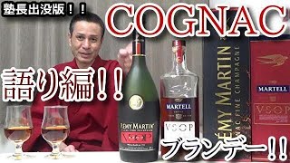 【語り編！！】【コニャックを呑みながら… 前編】【レミー マルタン V.S.O.P・マーテル VSOP レッド バレル 】お酒　実況　コニャック　レミー マルタンとマーテル