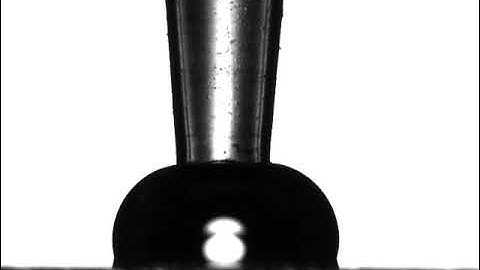 Measurement of Dynamic Contact Angle