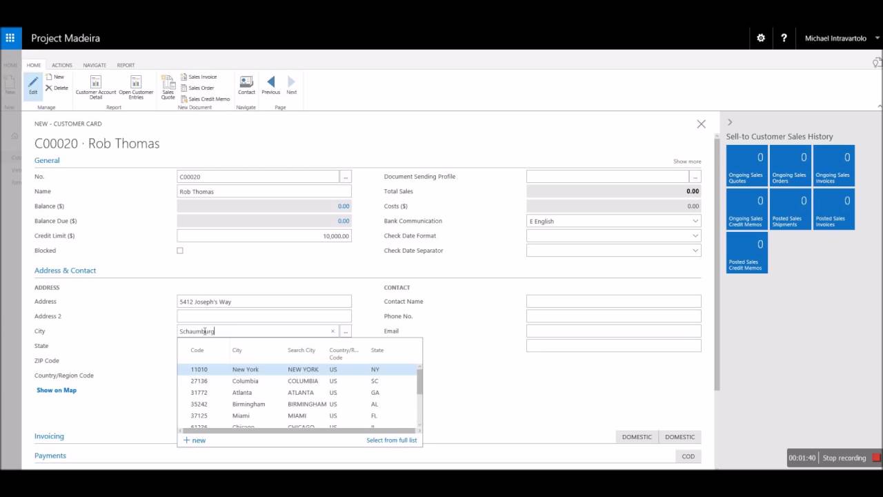 Madeira, portugal: readers' tips, recommendations and travel advice Adding a New Customer in Project Madeira - YouTube