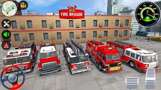Fire Truck City Rescue Simulator - 911 US Emergency Ambulance Driving 3D : Android Gameplay screenshot 1