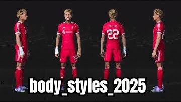 💪 New Body Styles 2025 | Realistic Player Physics – Football Life 2026 & PES 2021 ⚽