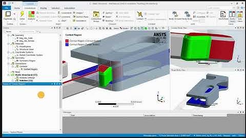 [접촉 비선형] 버클 스냅 해석 1편 / 초보를 위한 ANSYS Workbench 구조해석 실습 / 유한 요소 해석, FEM, 접촉, 비선형