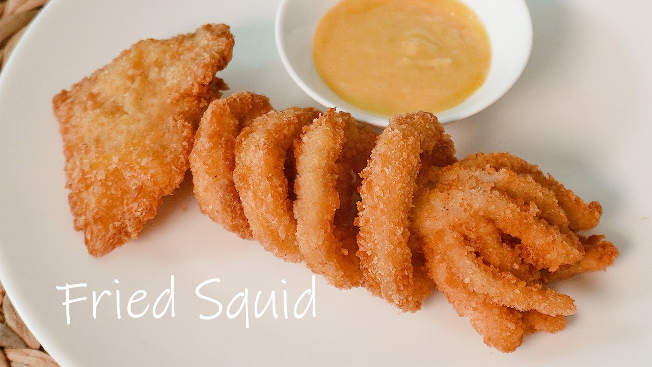 튀김옷이 분리되지 않는 오징어 튀김 (바삭하고 쫀득해, 시원한 맥주랑 드셔봐, How to make Fried Squid)