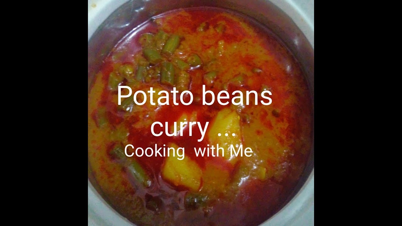 How to make potato beans gravy / curry , aalu aur beans ki gravy kaise