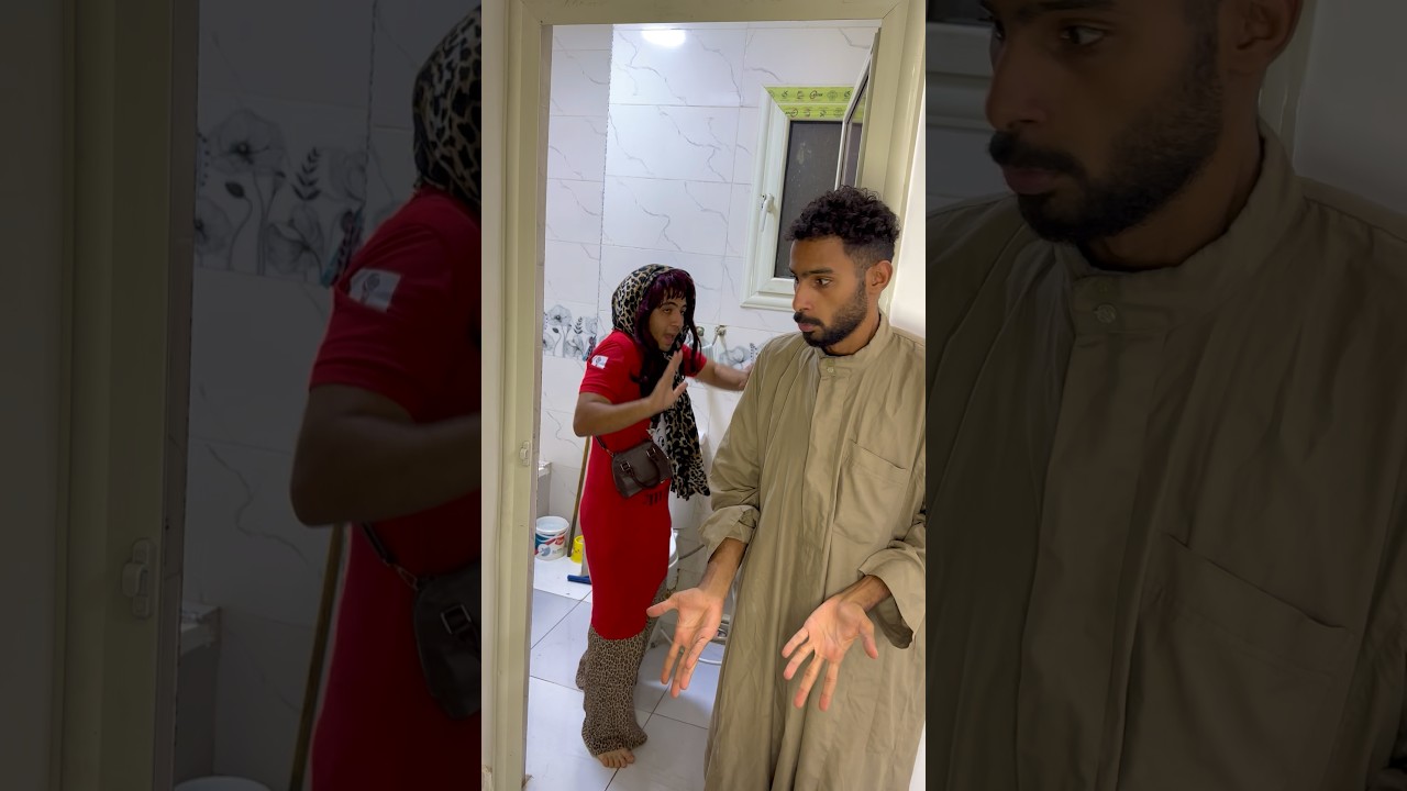 لما امك تخلي خلتك ترخم ع ابوك😂👌🏾