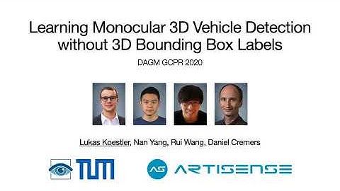 Learning Monocular 3D Vehicle Detection without 3D Bounding Box Labels