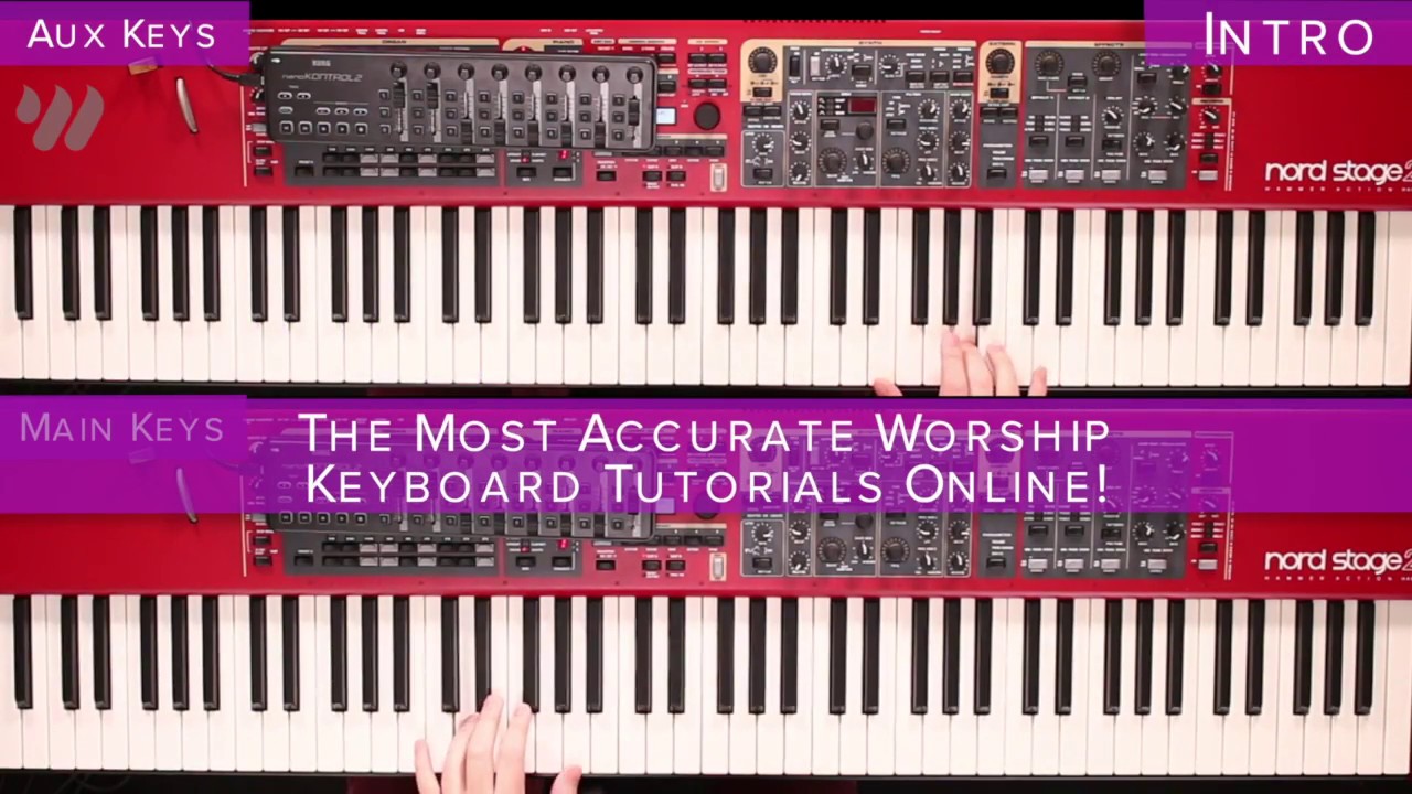 Fierce Jesus Culture Keyboard Tutorial YouTube