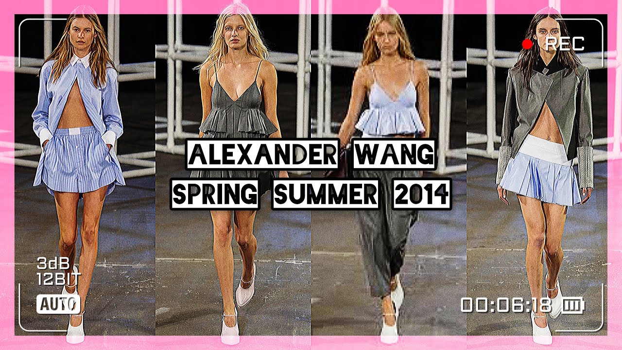 Alexander wang spring/summer 2014-2015 fashion show review | AMARIJASZ