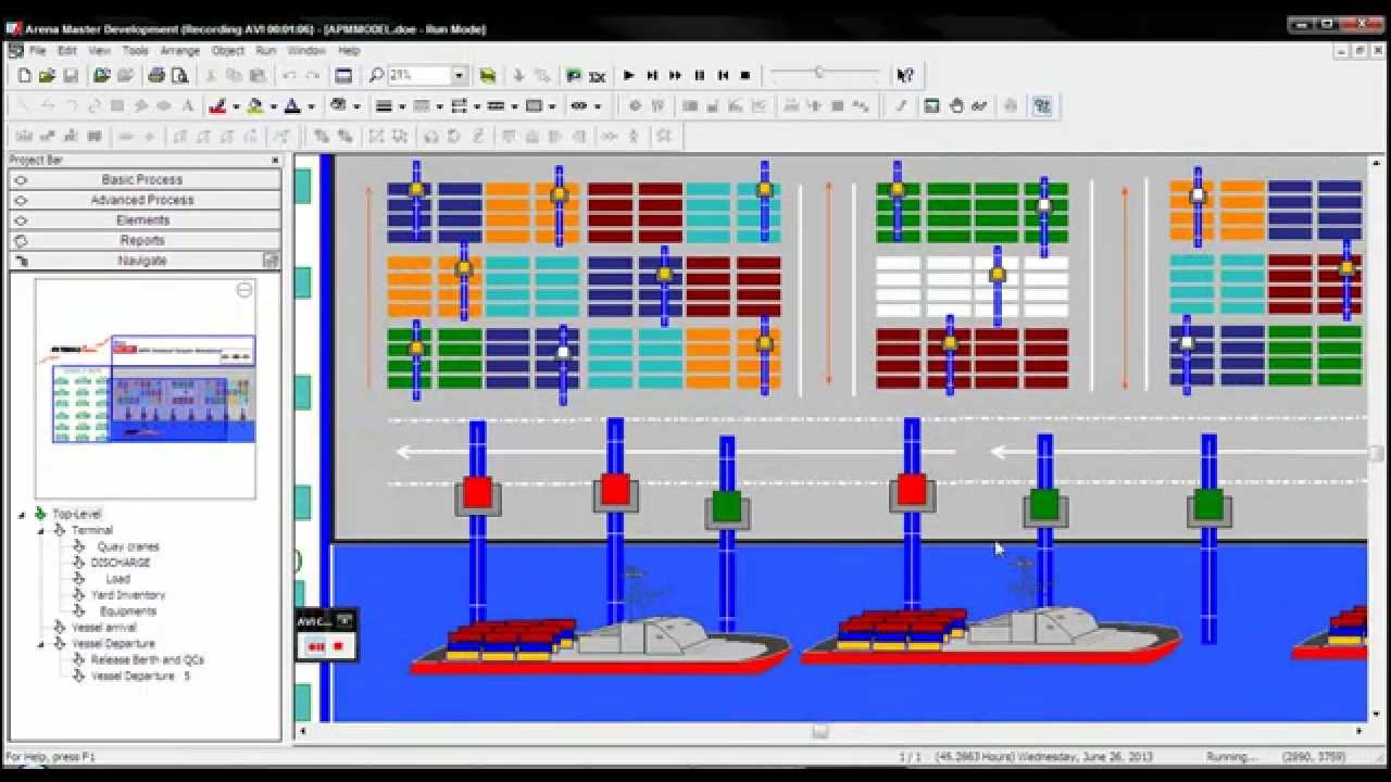 Logistics  Arena Simulation Software