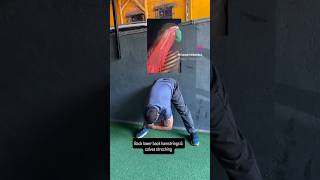 Back streching #fit #backpain #backinjury #backstretching #motivation #beginners #sports#tips #gym