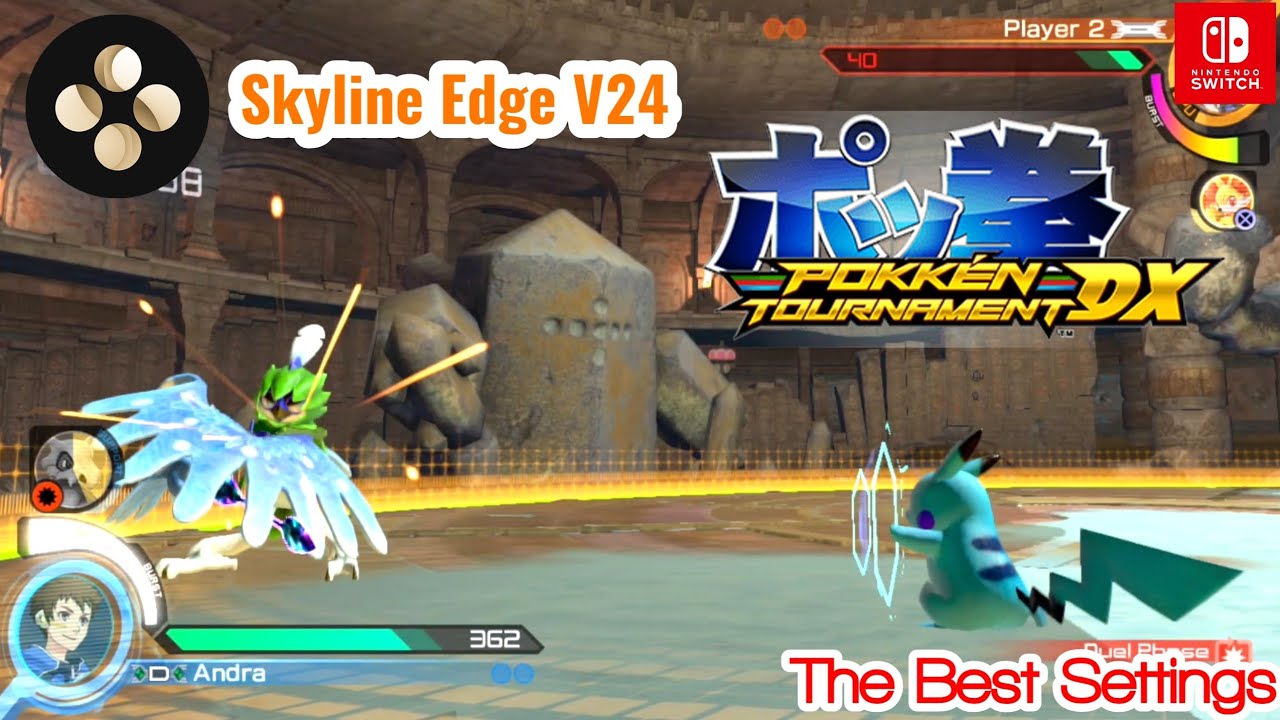 Pokkén Tournament DX Android Gameplay Skyline Edge V24 YouTube