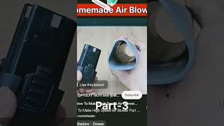 How to make a high speed air blower part 3