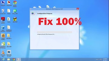 How to fix Microsoft Office Configuration Progress Every time When it starts