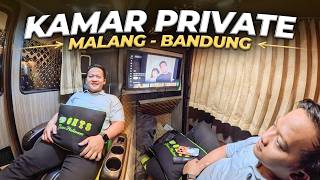 HOTEL BERJALAN MALANG BANDUNG ‼️ Double Decker Gunung Harta Transport Solutions Volvo #1