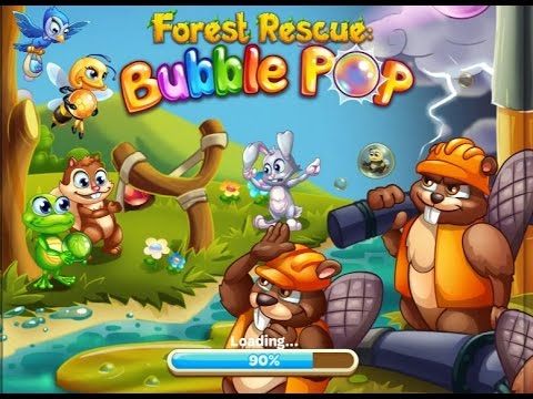 Forest Rescue: Bubble Pop gameplay first look levels 1-20