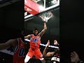 Still not over this dunk from Isaiah Joe last night 😳 #nba #okcthunder #shorts