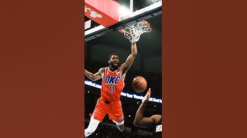 Still not over this dunk from Isaiah Joe last night 😳 #nba #okcthunder #shorts