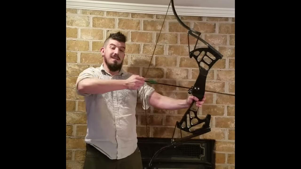 Green arrow bow (oliver queen) onieda kestrel compound bow replica - YouTube