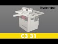 HAMMER - Máquina combinada C3 31 (SPA) - Parte 2 - Felder Group