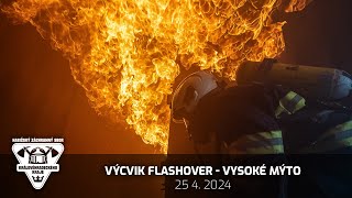 25. 4. 2024 - Výcvik vyhledávání osob v zakouřeném prostoru