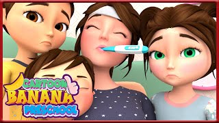 Милая Мама И Я 💗👩‍💗 | Песенка Про Маму | Banana Cartoon Preschool-банане Мультфильм