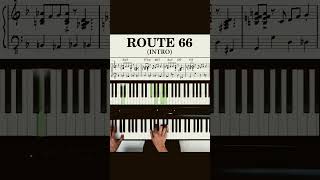 ROUTE 66 (intro) #piano #jazzpiano #bluesmusic #nataliecole