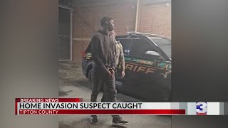 Man captured, charged with murder in Tipton County home invasion