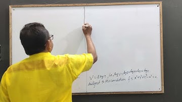 Maxima/Minima of Functions of 3 Variables :7[Method of Lagrange