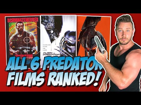 All Six Predator Movies Ranked!