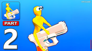 Flip Beat: Ragdoll Shooter - Gameplay Walkthrough Part 2 - New 2025 Update (iOS, Android)