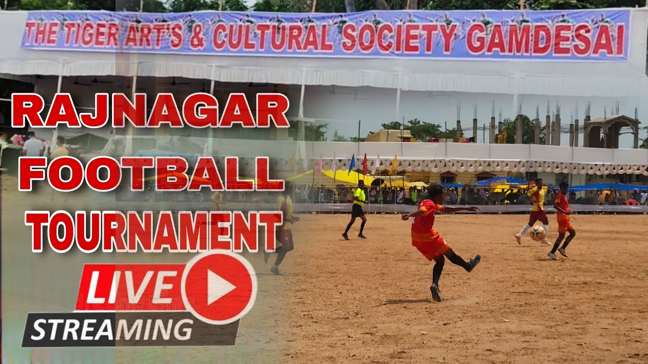 T.A & C.S GAMDESAI RAJNAGAR FOOTBALL LIVE 2025