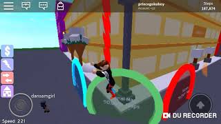 Play roblox speed city and finding the snowmans eye