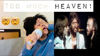 (First Time Listen!) Bee Gees- Too much Heaven- Reaction Video!