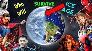 Superheroes who can survive in Ice age Explained in Hindi (SUPERBATTLE)