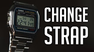 How To Change Strap on Casio Watch A158W