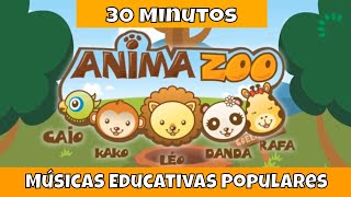 🎵🎤 Vídeos Educativos para crianças, Música Infantil Brasileira  Compilação