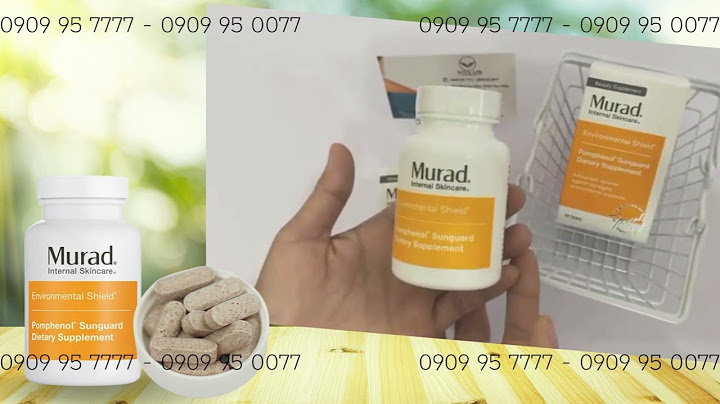 Viên uống chống nắng murad review năm 2024