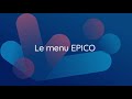 Comment accder  votre profil contenu sur demande et applis avec epico