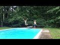 Tyler frisbee slomo diving board