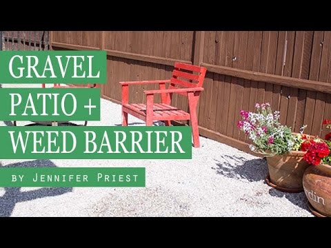 How To Make A Gravel Patio Best, How To Install Gravel Landscaping
