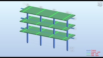 Robot Structural Analysis 2016 - Equivalent Frame Method - (1) modelling