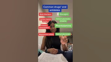 Unlocking the pharmacy secrets: Simple guide to common drugs and their antidotes! #crna #nurse